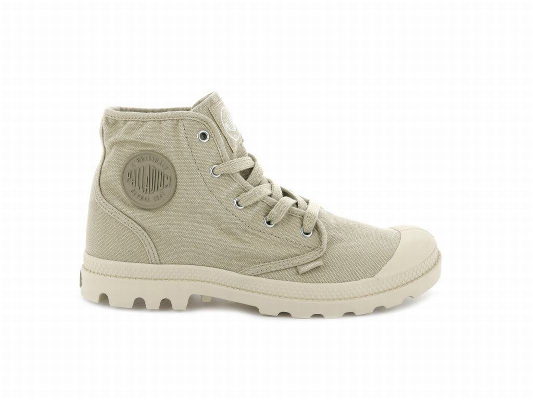 Palladium Pampa Hi Ženske Čizme Zelene/Sive ||JK9524731||